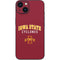 Iowa State University Collegiate Text iPhone 14 Plus Skin