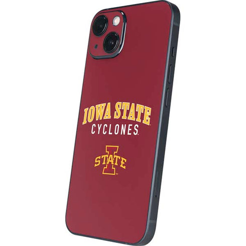 Iowa State University Collegiate Text iPhone 14 Plus Skin