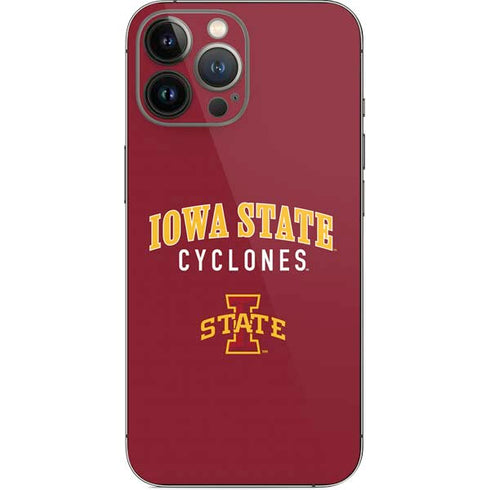 Iowa State University Collegiate Text iPhone 14 Pro Max Skin