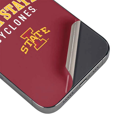 Iowa State University Collegiate Text iPhone 14 Pro Max Skin
