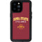 Iowa State University Collegiate Text iPhone 14 Pro Max Waterproof Case