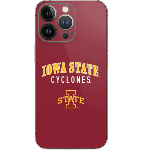 Iowa State University Collegiate Text iPhone 14 Pro Skin