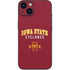 Iowa State University Collegiate Text iPhone 15 Skin