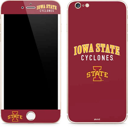 Iowa State University Collegiate Text iPhone 6/6s Plus Skin