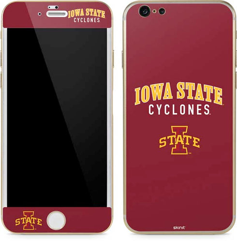 Iowa State University Collegiate Text iPhone 6/6s Skin