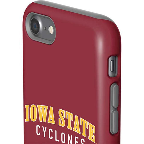 Iowa State University Collegiate Text iPhone SE (2nd & 3rd Gen) Pro Case