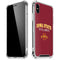 Iowa State University Collegiate Text iPhone XS Max Clear Case