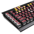 Iowa State University Collegiate Text K95 RGB PLATINUM Mechanical Gaming Keyboard Skin