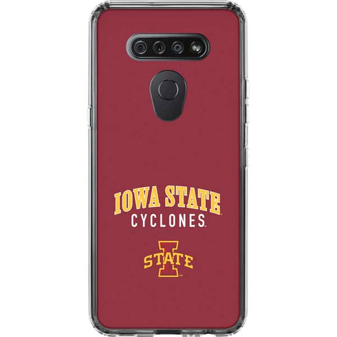 Iowa State University Collegiate Text LG K51/Q51 Clear Case
