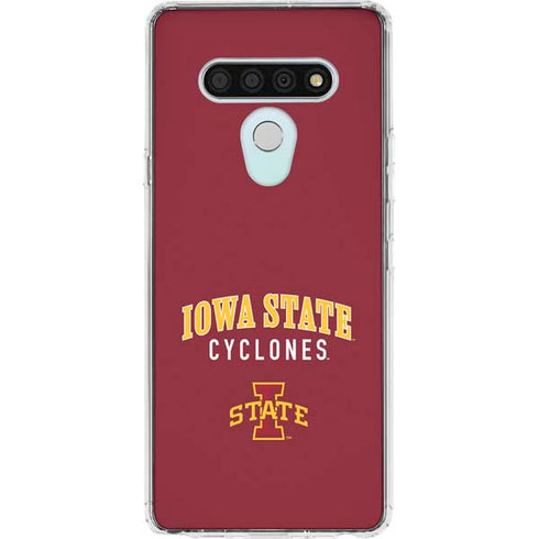 Iowa State University Collegiate Text LG Stylo 6 Clear Case