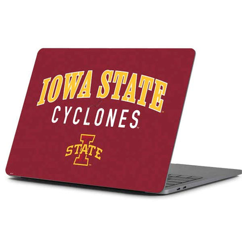 Iowa State University Collegiate Text Apple MacBook Pro 13-inch Skin