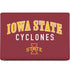Iowa State University Collegiate Text Apple MacBook Pro 15-inch Skin