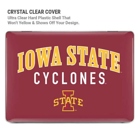 Iowa State University Collegiate Text MacBook Pro 15in (2016-19) Case plus Skin