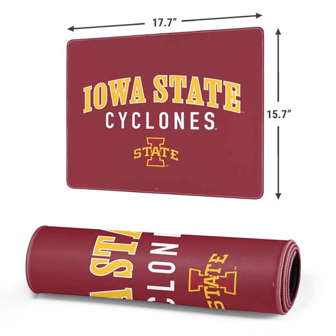 Iowa State University Collegiate Text Gaming Mouse Pad