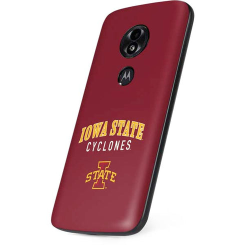 Iowa State University Collegiate Text Moto E5 Play Skin