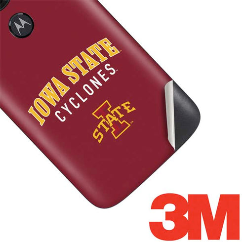 Iowa State University Collegiate Text Moto E5 Play Skin