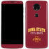 Iowa State University Collegiate Text Moto E5 Plus Skin