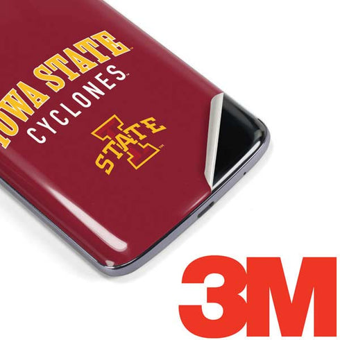 Iowa State University Collegiate Text Moto E5 Plus Skin