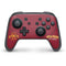 Iowa State University Collegiate Text Nintendo Switch Pro Controller Skin