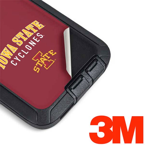 Iowa State University Collegiate Text Otterbox Defender Galaxy Skin
