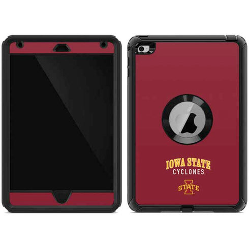 Iowa State University Collegiate Text Otterbox Defender iPad Skin