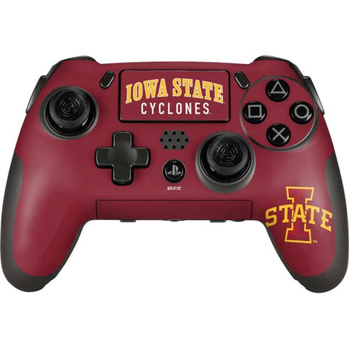 Iowa State University Collegiate Text PlayStation Scuf Vantage 2 Controller Skin
