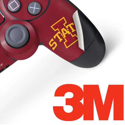 Iowa State University Collegiate Text PS4 Controller Skin