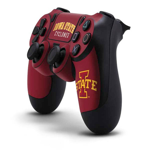 Iowa State University Collegiate Text PS4 Controller Skin