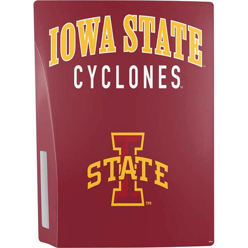 Iowa State University Collegiate Text PS5 Console Skin