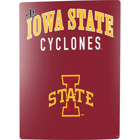 Iowa State University Collegiate Text PS5 Digital Edition Console Skin