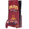 Iowa State University Collegiate Text PS5 Slim Disk Bundle Skin