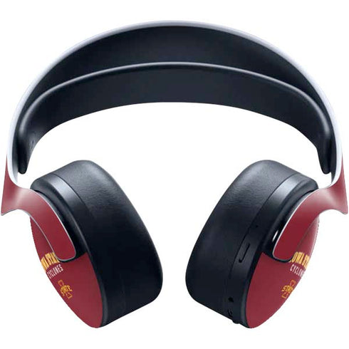Iowa State University Collegiate Text PULSE 3D Wireless Headset for PS5 Skin
