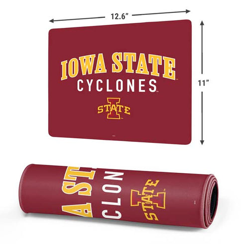 Iowa State University Collegiate Text Gaming Mouse Pad