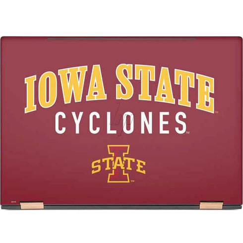 Iowa State University Collegiate Text HP Spectre Skin
