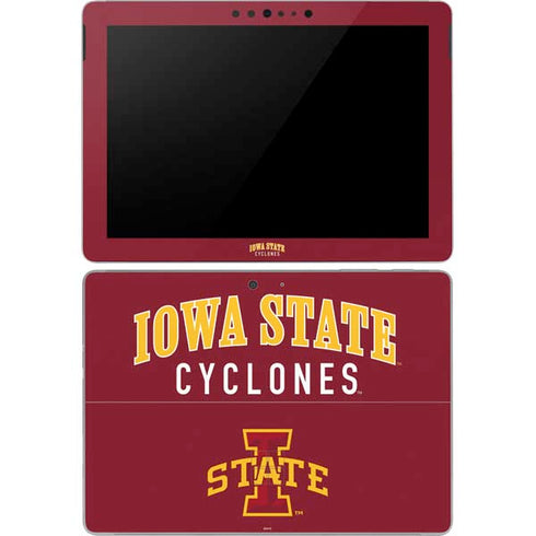 Iowa State University Collegiate Text Surface Go Skin