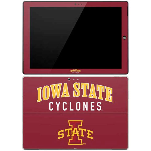 Iowa State University Collegiate Text Surface Pro 3 Skin