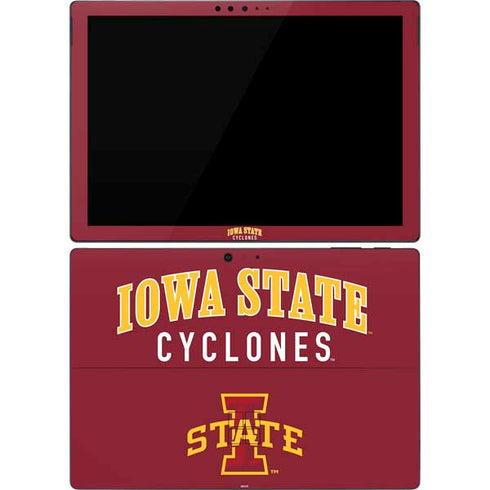 Iowa State University Collegiate Text Surface Pro 7 Skin