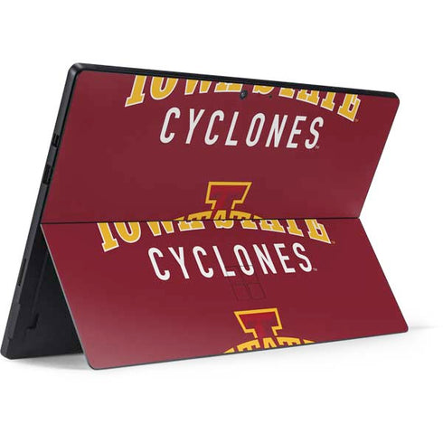 Iowa State University Collegiate Text Surface Pro 7 Skin