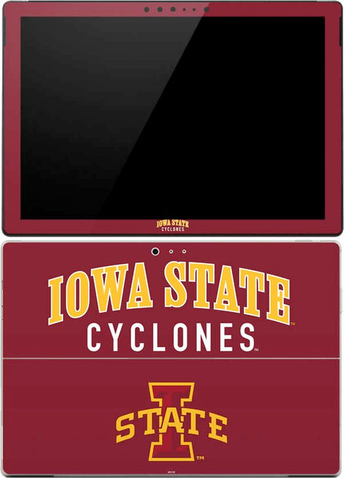 Iowa State University Collegiate Text Surface Pro (2017) Skin