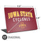 Iowa State University Collegiate Text Universal Laptop 12in (9.8 x 6.8in) Skin