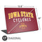 Iowa State University Collegiate Text Universal Laptop 17in (13.8 x 10in) Skin