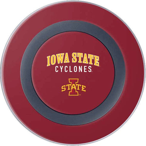 Iowa State University Collegiate Text Wireless Charger Skin