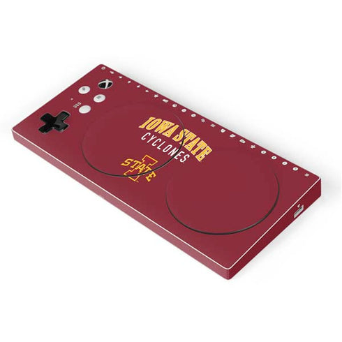 Iowa State University Collegiate Text Xbox Adaptive Controller Skin
