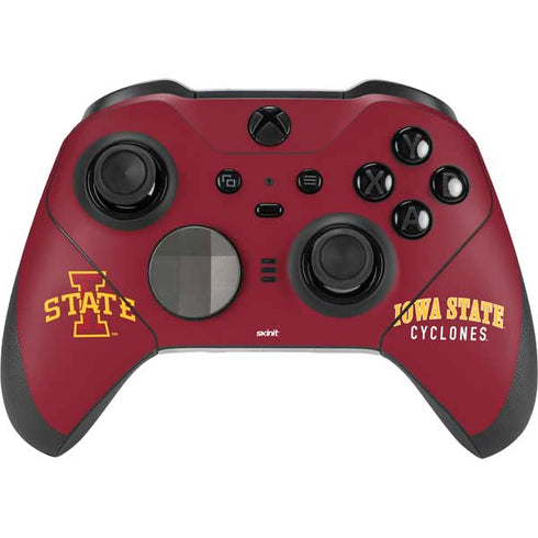Iowa State University Collegiate Text Xbox Elite Wireless Controller Series 2 Skin