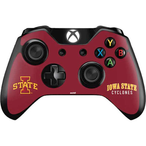 Iowa State University Collegiate Text Xbox One Controller Skin