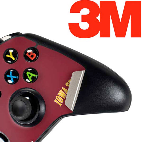 Iowa State University Collegiate Text Xbox One Controller Skin