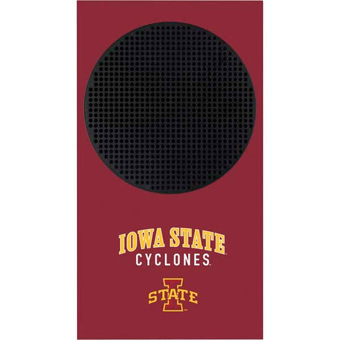 Iowa State University Collegiate Text Xbox Series S Console Skin