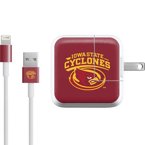Iowa State University Cyclones iPad Charger (10W USB) Skin