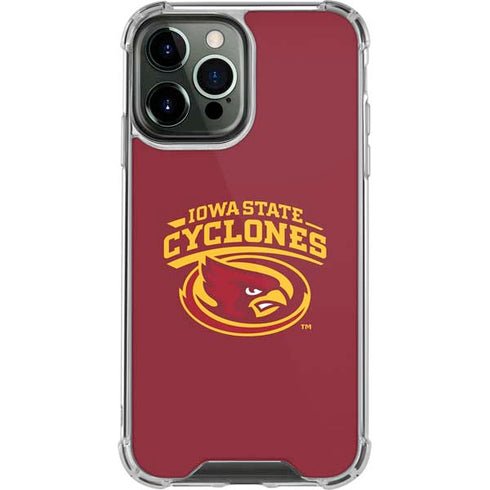Iowa State University Cyclones iPhone 13 Pro Max Clear Case