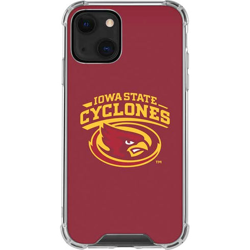 Iowa State University Cyclones iPhone 14 Plus Clear Case
